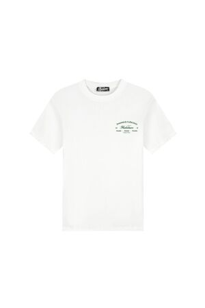 Malelions Malelions marina t-shirt mma50026049 Print T-shirts 40001 white
