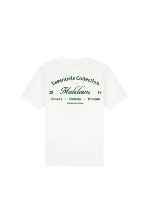 Malelions Malelions marina t-shirt mma50026049 Print T-shirts 40001 white
