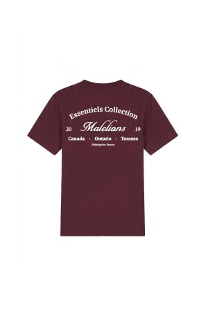 Malelions Malelions marina t-shirt mma50026049 Print T-shirts 45004 burgundy