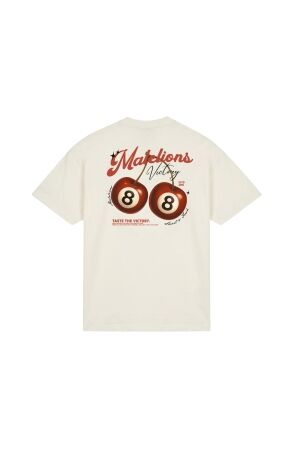 Malelions Malelions malelions men victory taste t-shirt mmb50026035 Print T-shirts 40002 off-white