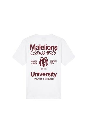 Malelions Malelions class of 26 t-shirt mmb50026045 Print T-shirts 40001 white