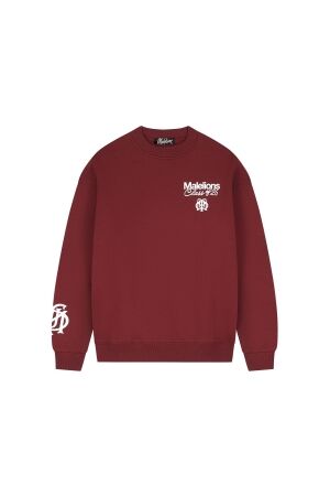 Malelions Malelions malelions men class of 26 sweater mmb50026044 Sweater 45004 burgundy