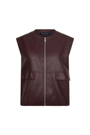 Red Button Red Button ivy faux leather srb5040 Jackets burgundy