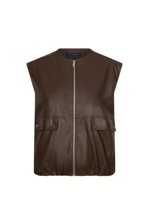 Red Button Red Button ivy faux leather srb5040 Jackets mid brown