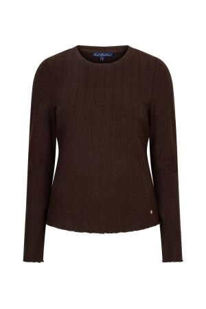 Red Button Red Button top fine knit srb5162 Trui espresso
