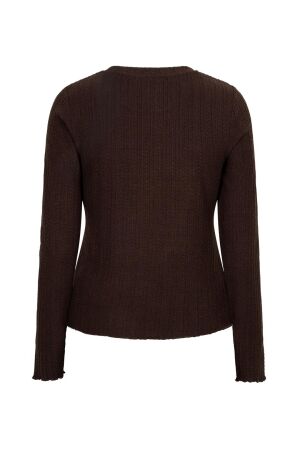 Red Button Red Button top fine knit srb5162 Trui espresso
