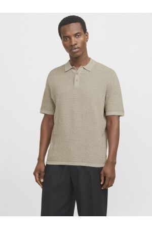 Jack & Jones Jack & Jones jjegeorge knit polo ss sn Poloshirts coriander