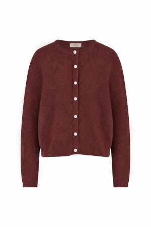 Studio Anneloes Studio Anneloes bibi cardigan 14402 Vest 8600 chestnut