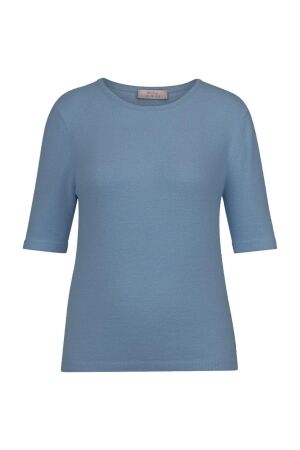 Studio Anneloes Studio Anneloes felica pullover 14410 Trui korte mouw 6701 winter blue