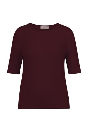Studio Anneloes Studio Anneloes felica pullover 14410 Trui korte mouw 3900 red wine