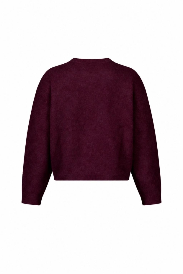 Studio Anneloes Bibi cardigan 14411 3800 blackberry