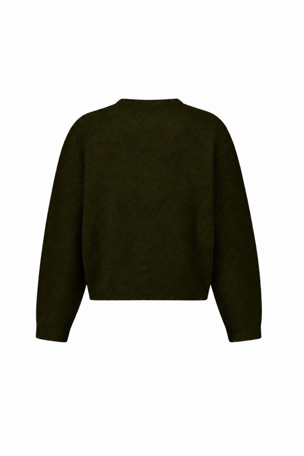 Studio Anneloes Bibi cardigan 14411 7100 moss green