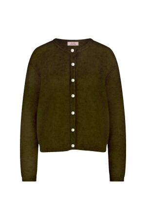 Studio Anneloes Studio Anneloes bibi cardigan 14411 Vest 4200 olive
