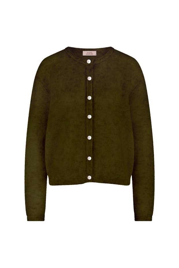 Studio Anneloes Bibi cardigan 14411 4200 olive