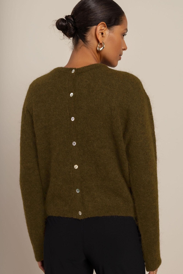 Studio Anneloes Bibi cardigan 14411 4200 olive