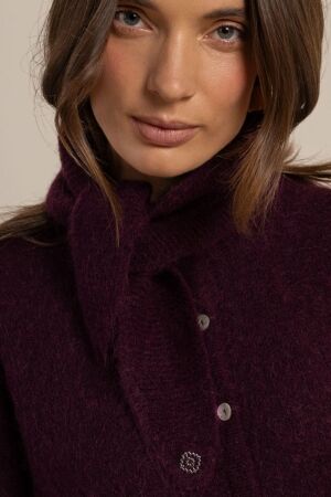 Studio Anneloes Studio Anneloes sophia scarf 14412 Sjaals 3800 blackberry