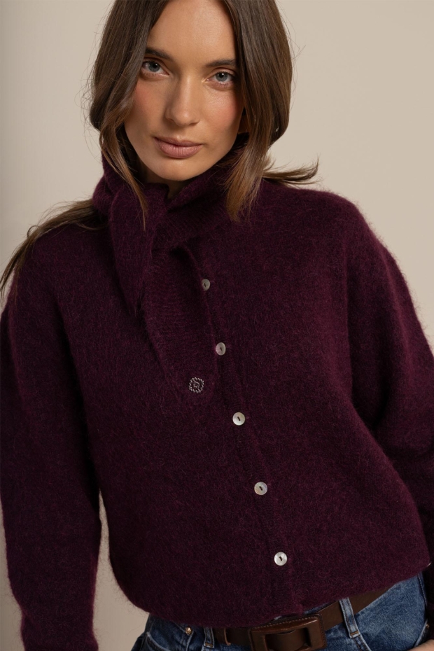 Studio Anneloes Sophia scarf 14412 3800 blackberry