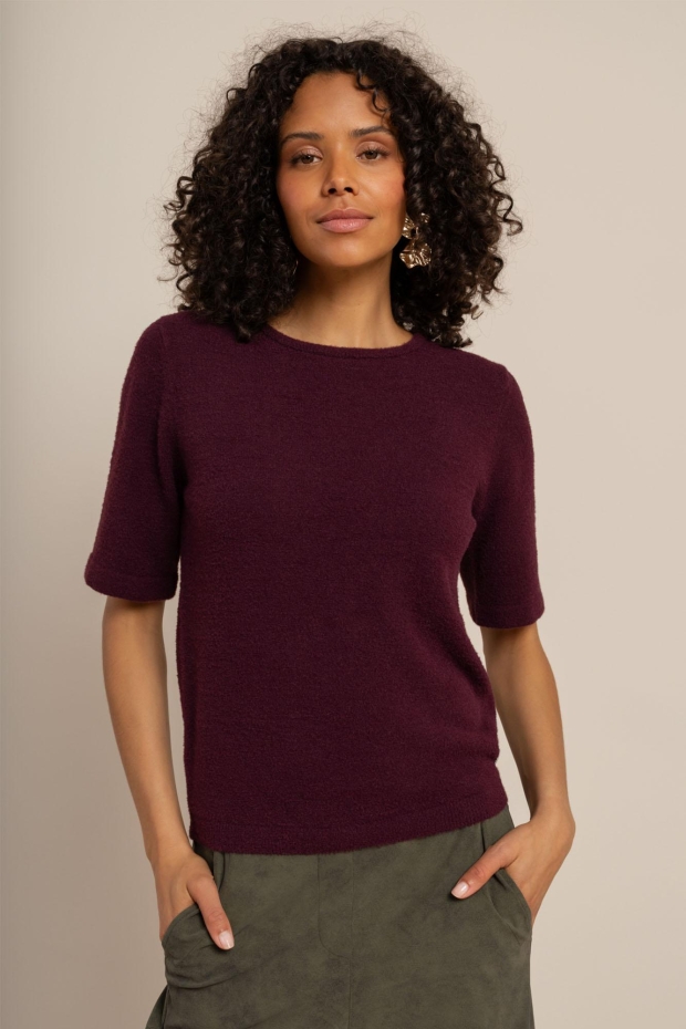Studio Anneloes Felica pullover 14413 3800 blackberry