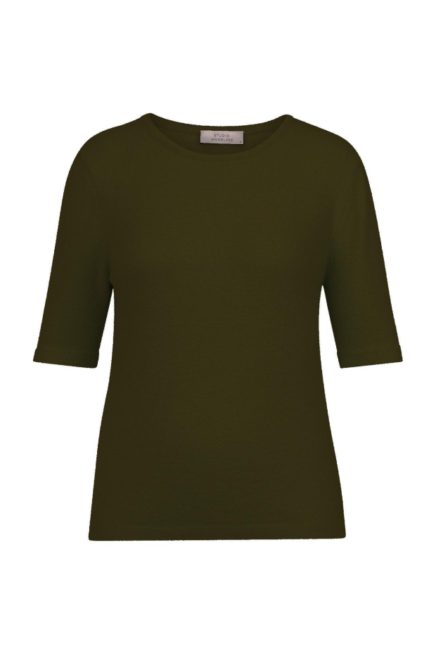 Studio Anneloes Felica pullover 14413 4200 olive