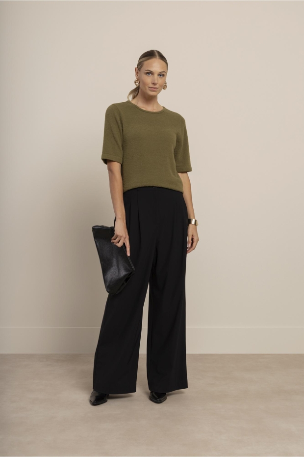 Studio Anneloes Felica pullover 14413 4200 olive