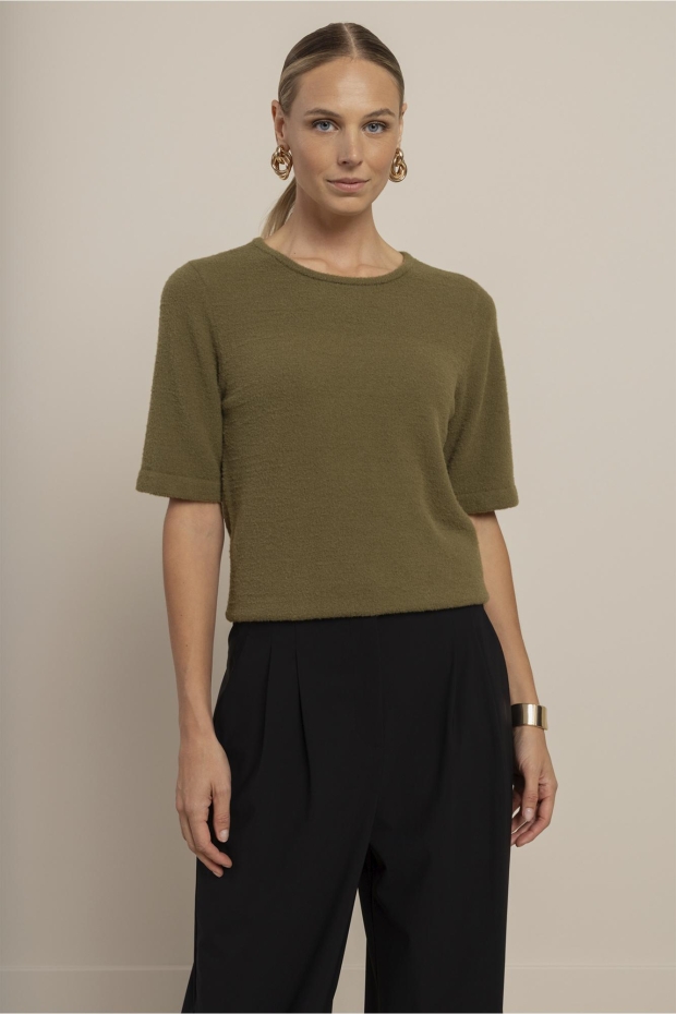 Studio Anneloes Felica pullover 14413 4200 olive