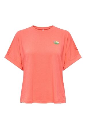 Only Only onlminna s/s top cs pr jrs T-shirts fiery coral
