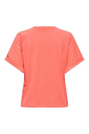 Only Only onlminna s/s top cs pr jrs T-shirts fiery coral