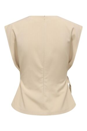 Only Only onlterra s/l belt top wvn sud Tops en Singlets humus