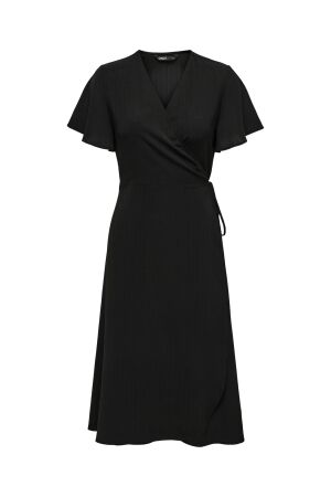 Only Only onlcali life s/s wrap dress wvn noos Jurken black