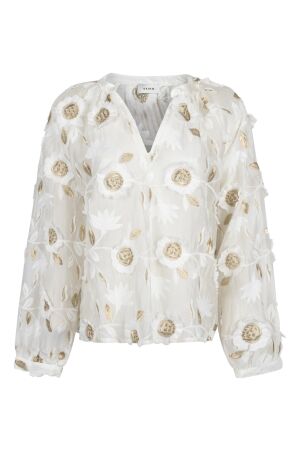 Aaiko Aaiko alanza 3d ten 518 T-shirt Lange mouw 114300 les blancs