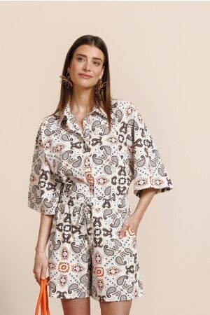 Studio Anneloes Studio Anneloes fabienne blouse 14171 Blouse 9997 multi color