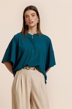 Studio Anneloes Studio Anneloes laureen blouse 14015 Blouse 8200 teal