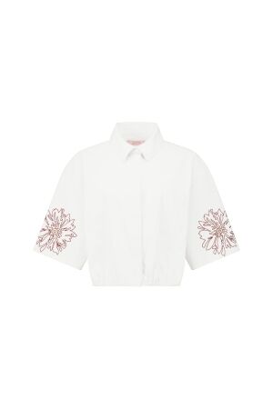 Studio Anneloes Studio Anneloes noleste poplin blouse 14042 Blouse 1000 white