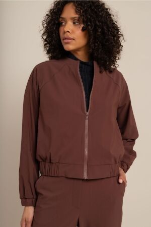 Studio Anneloes Studio Anneloes mayfe bomber jacket 14075 Jackets 8600 chestnut