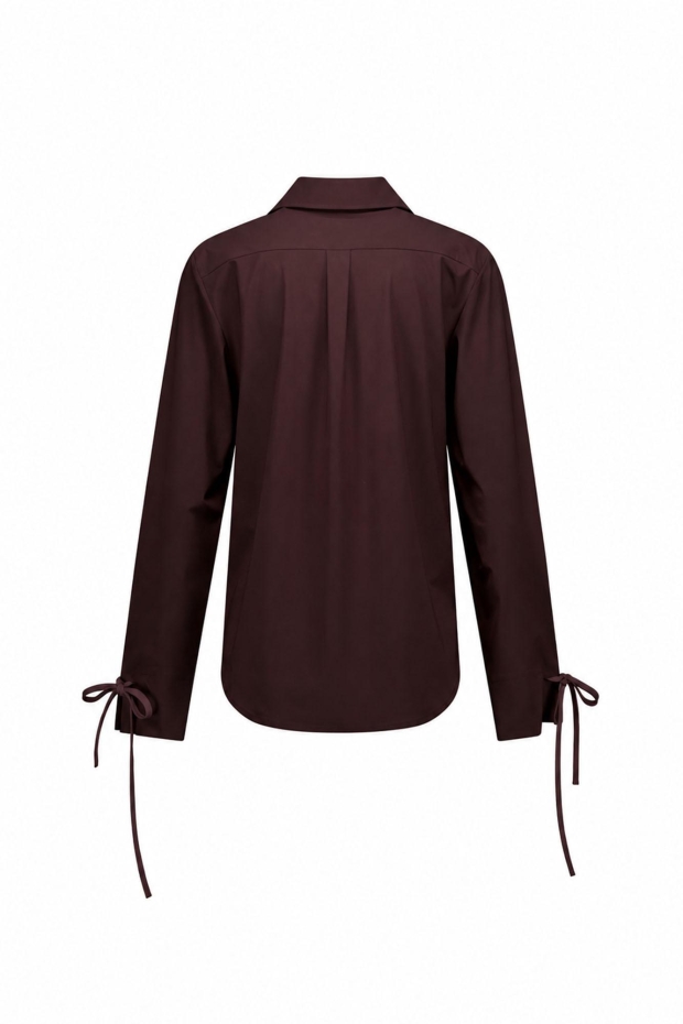 Studio Anneloes Bernie blouse 14114 8700 espresso