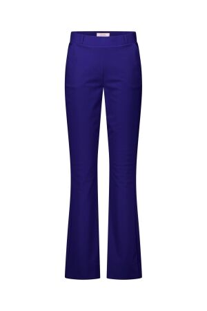 Studio Anneloes Studio Anneloes flair bonded trousers 14074 Flared 6502 ink blue