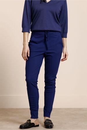 Studio Anneloes Studio Anneloes downstairs bonded trousers 14093 Broek 6502 ink blue