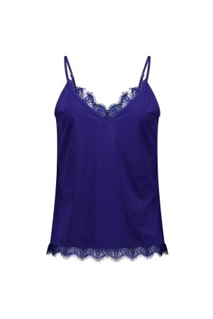 Studio Anneloes Studio Anneloes mitzie lace top 14097 Tops en Singlets 6502 ink blue