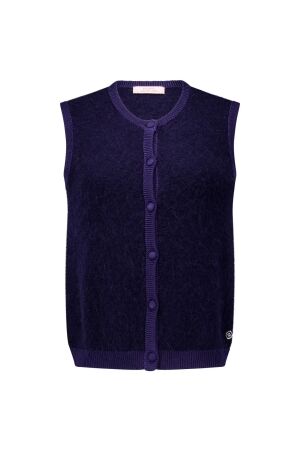 Studio Anneloes Studio Anneloes cate sls cardigan 14162 Gilets 6502 ink blue