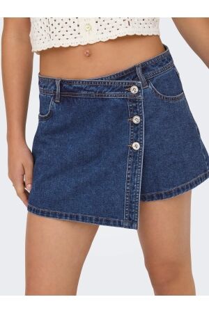 Only Only onllesly reg lb dnm skort bj noos 15256608 Skort dark blue denim