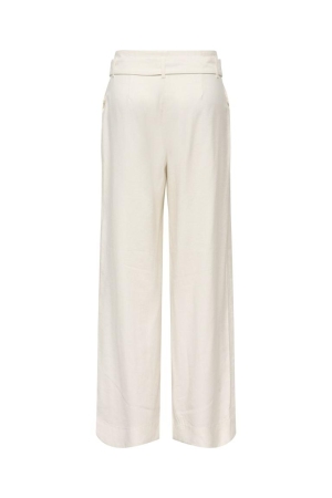 Only Only onltila life hw belt wide pant tlr Broek cloud dancer