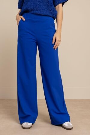 Studio Anneloes Studio Anneloes lexie bonded trousers 13729 Broek 7301 electric blue