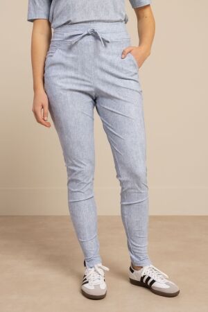 Studio Anneloes Studio Anneloes stairdown denim trousers 13712 Broek 6700 denim light