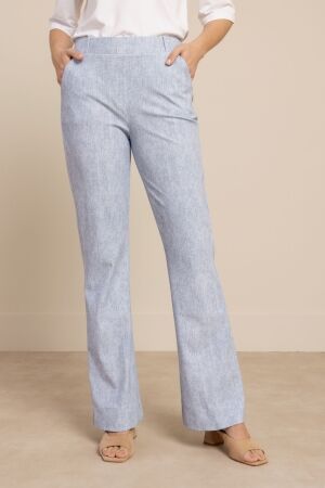 Studio Anneloes Studio Anneloes flair bnd denim trousers 13717 Flared 6700 denim light