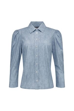 Studio Anneloes Studio Anneloes amanda denim blouse 13719 Blouse 6700 denim light