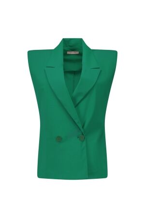 Studio Anneloes Studio Anneloes gina long gilet 13721 Gilets 7200 grass green