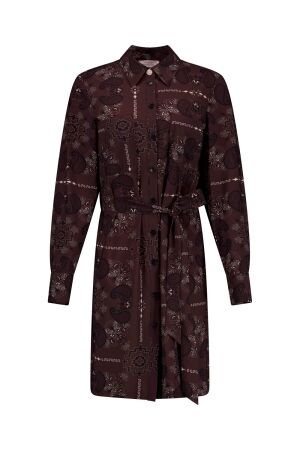 Studio Anneloes Studio Anneloes woppy paisley tuniek 13748 Tuniek 8714 espresso/kit