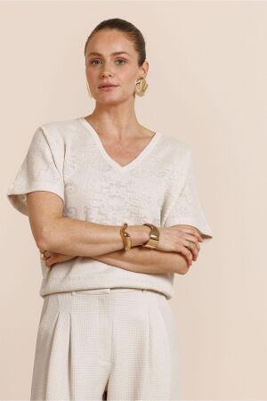 Studio Anneloes Studio Anneloes robin paisley top 13774 T-shirt Korte mouw 1400 kit