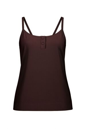 Studio Anneloes Studio Anneloes josien singlet 13745 Tops en Singlets 8700 espresso