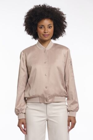 Rino & Pelle Rino & Pelle bomber jacket banner.7002621 Jackets smoked pearl